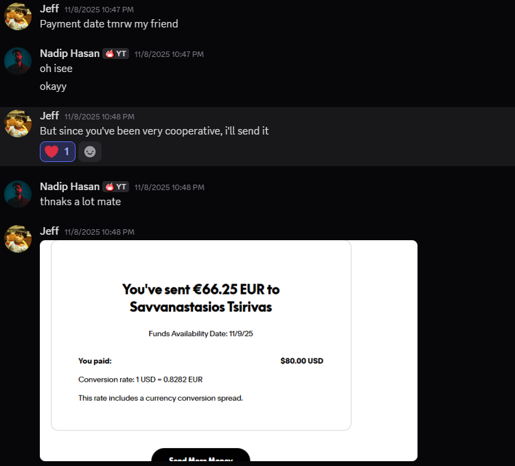Payment 5