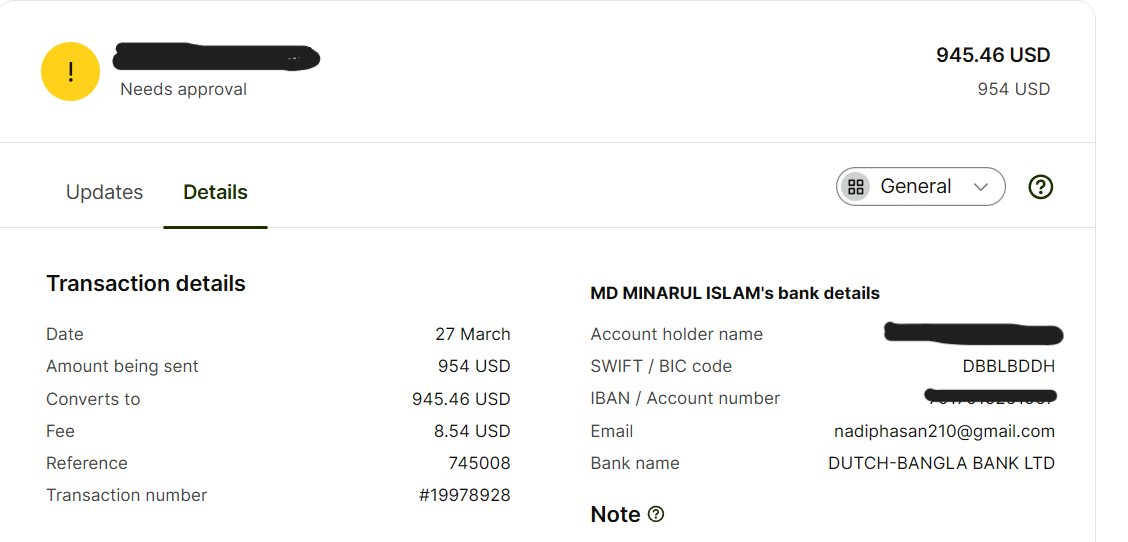 Payment 6